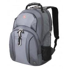 Рюкзак WENGER,15” серый/серебристый, полиэстер 900D/М2 добби, 34x16x48 см, 26 л