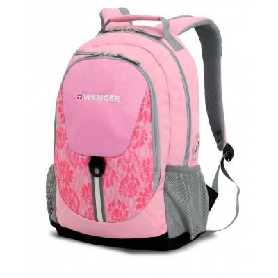 Рюкзак WENGER розовый/серый 32х14х45 см, 20 л