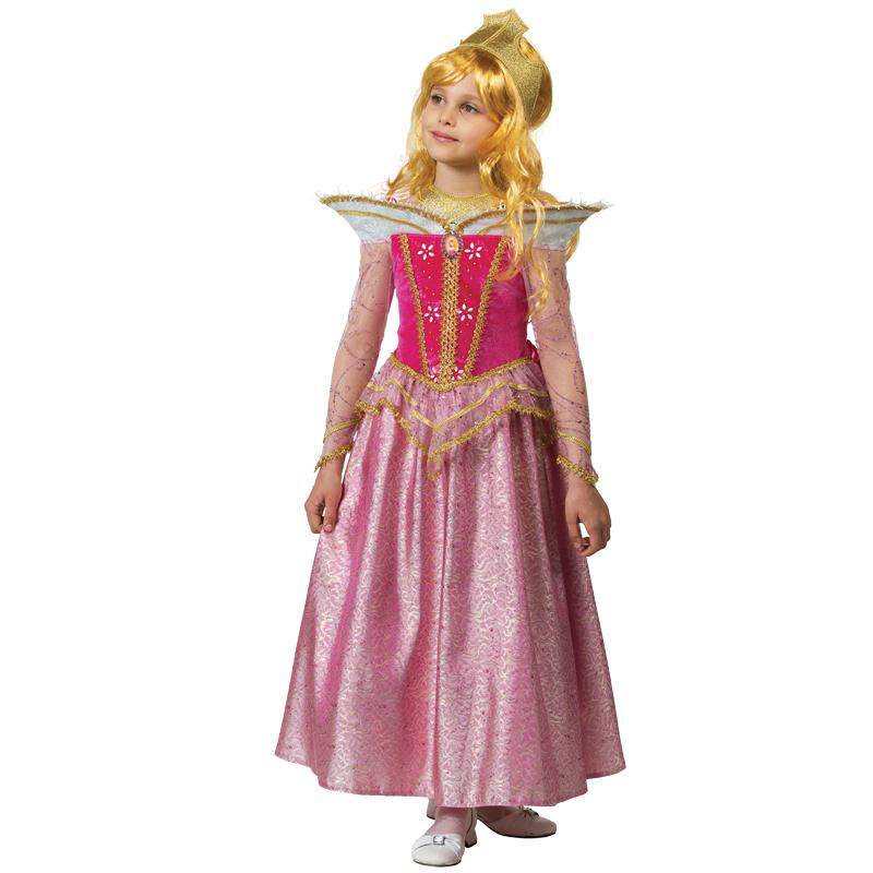 Детский карнавальный костюм Принцесса Аврора 493 Дисней купить оптом и в ро...