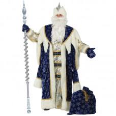 Дед Мороз Королевский синий размер 54-56 189-1-2