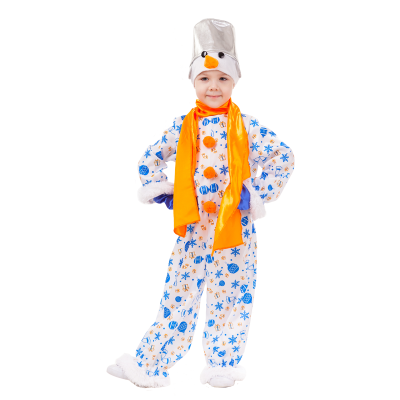 Новогодний костюм Снеговик Снежок 1037 к-18