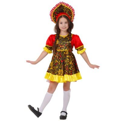 Карнавальный костюм Хохлома девочка
