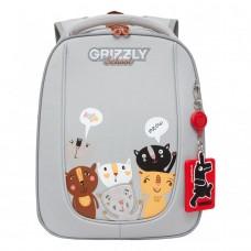 Рюкзак школьный Grizzly RAF-192-4