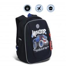 Рюкзак школьный Grizzly RAf-293-2 синий