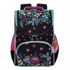 Рюкзак школьный Grizzly RAM-084-2 Цветы