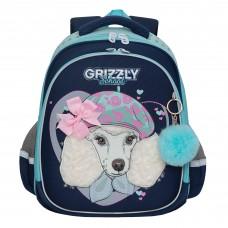 Рюкзак школьный Grizzly RAZ-286-13 Синий