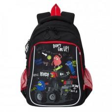 Рюкзак школьный Grizzly RB-052-3 черный