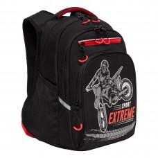 Рюкзак школьный Grizzly RB-250-1 Красный