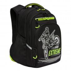 Рюкзак школьный Grizzly RB-250-1 Зеленый