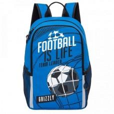 Рюкзак школьный Grizzly RB-964-5 футбол