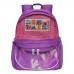 Рюкзак школьный Grizzly  RG-067-2 Цветы - Лаванда