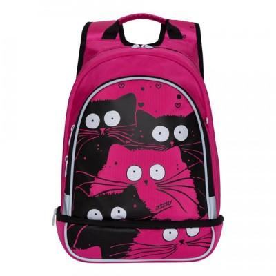 Рюкзак школьный Grizzly RG-068-1 Котики