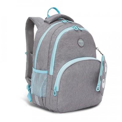 Рюкзак школьный Grizzly RG-160-11 - серый