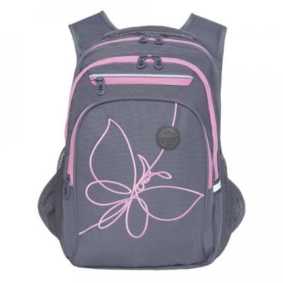 Рюкзак школьный Grizzly RG-161-2 Бабочка