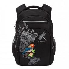 Рюкзак школьный Grizzly RG-161-3 Птица