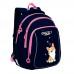Рюкзак школьный Grizzly  RG-162-3 Собака - Синий
