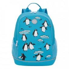 Рюкзак школьный Grizzly RG-163-7 Пингвины