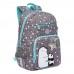 Рюкзак школьный Grizzly RG-164-2 Звезды - серый