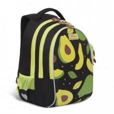Рюкзак школьный Grizzly RG-168-1 брелок Авокадо