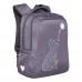 Рюкзак школьный Grizzly RG-266-3 Котик - Серый