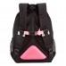 Рюкзак школьный Grizzly RG-360-2 сердечки - черный