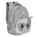 Рюкзак школьный Grizzly RG-360-7 Котик - Серо-белый