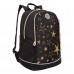 Рюкзак школьный Grizzly RG-363-5 Черный Звездопад