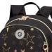 Рюкзак школьный Grizzly RG-363-5 Черный Звездопад