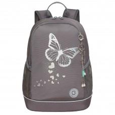 Рюкзак школьный Grizzly RG-463-5 Серый