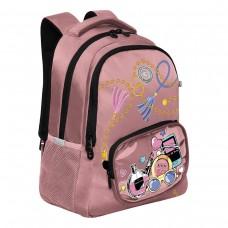 Рюкзак школьный Grizzly RG-362-3 Розовый
