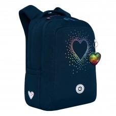 Рюкзак школьный Grizzly RG-366-6 Синий