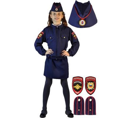 Детский костюм Полицейский девочка