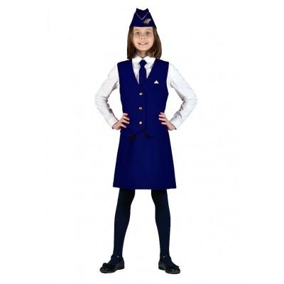 Детский костюм Стюардесса девочка