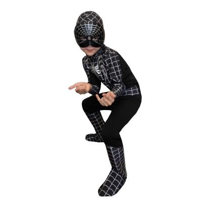 Карнавальный костюм Человек Паук черный
