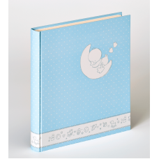 WALTHER UK-208-L 28x30,5/50 бел.стр.,4 ил.стр. Cuty ducky (голубой,детский) фотоальбом