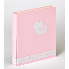 WALTHER UK-208-R 28x30,5/50 бел.стр.,4 ил.стр. Cuty ducky (розовый,детский) фотоальбом