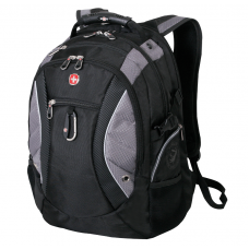 Рюкзак WENGER 15'' чёрный/серый 35х23х48 см 39 л