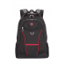 Рюкзак WENGER 15” чёрный/красныйт35х20х47 см, 33 л