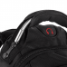 Рюкзак WENGER, чёрный/красный 23х18х47 см, 22 л