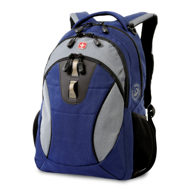Рюкзак WENGER 13" синий-серый 32х16х46 см 22 л