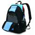 Рюкзак WENGER, чёрный/голубой 32х14х45 см, 20 л