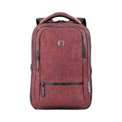 Рюкзак WENGER 14'', бордовый, полиэстер, 26x19x41 см, 14 л