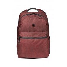 Рюкзак WENGER 14'', бордовый, полиэстер, 31x24x42 см, 22 л