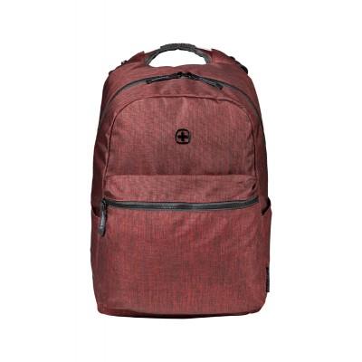 Рюкзак WENGER 14'', бордовый, полиэстер, 31x24x42 см, 22 л