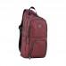 Рюкзак WENGER с одним плечевым ремнем, бордовый, полиэстер, 19х12х33 см, 8 л