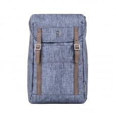 Рюкзак WENGER 16'', синий, полиэстер, 29x17x42 см, 16 л