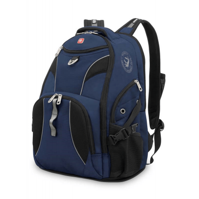 Рюкзак WENGER 15” синий/черный 34x17x47 см, 26 л